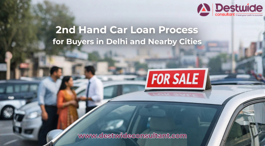 2nd Hand Car Loan Process for Buyers in Delhi and Nearby Cities