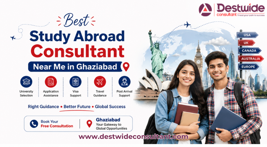 Best Study Abroad Consultant Near Me in Ghaziabad